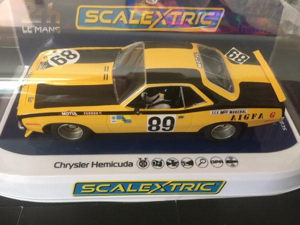 C4345 Scalextric Chrysler Hemicuda - Le Mans 1975 - Scalextric Car ...